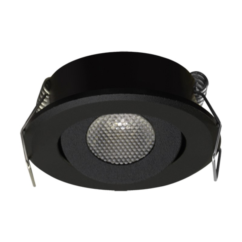 МАТИ LED ЛУНА 1,5W ЧЕРНА НЕУТРАЛНО БЯЛА