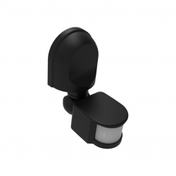 MOTION DETECTOR INFRARED WALL MOUNTED 230V IP44 180° 2 12m MAX BLACK ELPIRWB MOTION DETECTOR INFRARED WALL MOUNTED 230V IP44 180° 2 12m MAX BLACK ELPIRWB
