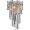 PENDANT 7XE14 CRYSTAL+NICKEL Φ40ΧΗ66CM ITEA DLA12227