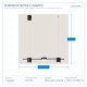 LIGHT FIXTURES HANGING TRIPLE LED 24W 75x150 BLACK 3CCT 144-10000 LIGHT FIXTURES HANGING TRIPLE LED 24W 75x150 BLACK 3CCT 144-10000