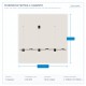 LIGHT FIXTURES HANGING SIX-LIGHT LED 24W 153x150 BLACK 3CCT 144-10014 LIGHT FIXTURES HANGING SIX-LIGHT LED 24W 153x150 BLACK 3CCT 144-10014
