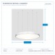 ПЕНДЕЛ LED 70W 3000K 80X10 БЯЛ ПЕНДЕЛ LED 70W 3000K 80X10 БЯЛ