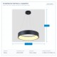 ПЕНДЕЛ LED КРЪГЪЛ 30W 3000K ЧЕРЕН ПЕНДЕЛ LED КРЪГЪЛ 30W 3000K ЧЕРЕН