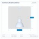ПЕНДЕЛ HIGH BAY LIGHTING E27 БЯЛ ПЕНДЕЛ HIGH BAY LIGHTING E27 БЯЛ