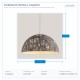 HIGH BAY LIGHTING E27 Φ400x200 BLACK/MARBLE 144-27012 HIGH BAY LIGHTING E27 Φ400x200 BLACK/MARBLE 144-27012