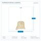 ПЕНДЕЛ SIMPLE E27 БАМБУК D40XH180 ПЕНДЕЛ SIMPLE E27 БАМБУК D40XH180