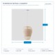 LIGHT FIXTURES HANGING SIMPLE E27 Φ30x40 RATTAN (WICKER) 144-33005 LIGHT FIXTURES HANGING SIMPLE E27 Φ30x40 RATTAN (WICKER) 144-33005