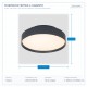 LED ПЛОСКО ТАВАННО ТЕЛО 80W 3000K ЧЕРНО