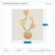 WALL MOUNTED 5xG4 25x50 GOLD 144-53001 WALL MOUNTED 5xG4 25x50 GOLD 144-53001