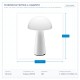 НАСТОЛНА ЛАМПА СЕНЗОРНО УПРАВЛЕНИЕ LED 1,9W 2700K ДИМИРУЕМА БЯЛА