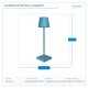 НАСТОЛНА LED ЛАМПА СЪС СЕНЗОР И АКУМУЛАТОР BLUE
