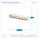LED ОВАЛНО ОСВЕТЛЕНИЕ ЗА БАНЯ 9W 4000K НИКЕЛ