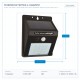 SOLAR PANEL LIGHT WITH MOVEMENT SENSOR 0,55W 6500K PLUS 145-20810 SOLAR PANEL LIGHT WITH MOVEMENT SENSOR 0,55W 6500K PLUS 145-20810