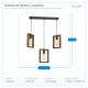 HANGING LIGHT TRIPLE 