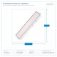 EMERGENCY LIGHT 60 SMD LED 4W IP20 145-28001