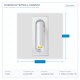 LED СТЕННА АПЛИК 3W 3000K БЯЛА LED СТЕННА АПЛИК 3W 3000K БЯЛА