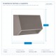 LED СТЪПКОВО ОСВЕТЛЕНИЕ ЗА СТЕНА SLIM 3W 3000K СИВО LED СТЪПКОВО ОСВЕТЛЕНИЕ ЗА СТЕНА SLIM 3W 3000K СИВО