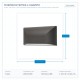 LED СТЪПКОВО ОСВЕТЛЕНИЕ ЗА СТЕНА 6W IP65 4000K ТЪМНОСИВ LED СТЪПКОВО ОСВЕТЛЕНИЕ ЗА СТЕНА 6W IP65 4000K ТЪМНОСИВ