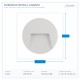 СТЕННО LED ТЯЛО SLIM 3W IP65 4000K БЯЛО СТЕННО LED ТЯЛО SLIM 3W IP65 4000K БЯЛО