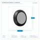 СТЕННА ЛАМПА OVAL LED 4W 3CCT IP65 ЧЕРНА СТЕННА ЛАМПА OVAL LED 4W 3CCT IP65 ЧЕРНА