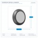 СТЕННА ЛАМПА OVAL LED 4W IP65 ТЪМНО СИВА СТЕННА ЛАМПА OVAL LED 4W IP65 ТЪМНО СИВА