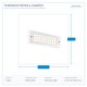 LED СТЕННА ЛАМПА 6W 3CCT IP65 БЯЛА LED СТЕННА ЛАМПА 6W 3CCT IP65 БЯЛА