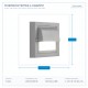 LED СТЕННО ТЯЛО 6W 3CCT IP65 СИВО LED СТЕННО ТЯЛО 6W 3CCT IP65 СИВО