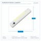 LED ФИКСИРАНО ОСВЕТИТЕЛНО ТЯЛО 2W 3000K 20CM С ФУНКЦИЯ ВКЛ./ИЗКЛ. LED ФИКСИРАНО ОСВЕТИТЕЛНО ТЯЛО 2W 3000K 20CM С ФУНКЦИЯ ВКЛ./ИЗКЛ.