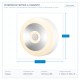 LED ФИКСИРАНО ОСВЕТЛЕНИЕ С ДАТЧИК ЗА ДВИЖЕНИЕ 1W 3000K
