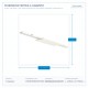 SPOT PANEL MODULE DALI FOR LINEAR LUMINAIRE 1129X190X40 30-80W 130Lm/W 4000K 145-58151 SPOT PANEL MODULE DALI FOR LINEAR LUMINAIRE 1129X190X40 30-80W 130Lm/W 4000K 145-58151