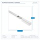 FEMALE COVER FOR LINEAR LUMINAIRE BASE 145-58203