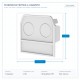 TERMINAL FOR LINEAR LUMINAIRE BASE 145-58204