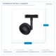 МАГНИТЕН РЕЛСОВ СПОТ ULTRA SLIM БЯЛ 15W 3CCT МАГНИТЕН РЕЛСОВ СПОТ ULTRA SLIM БЯЛ 15W 3CCT