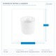LED ПЛОСЪК ПАНЕЛ ЗА МОНТАЖ НА ТАВАН 20W 3000K LED ПЛОСЪК ПАНЕЛ ЗА МОНТАЖ НА ТАВАН 20W 3000K