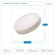 ПРОФЕСИОНАЛНО LED ПОВЪРХНОСТНО ОСВЕТИТЕЛНО ТЯЛО SLIM Φ300 30W 3000K БЯЛО ПРОФЕСИОНАЛНО LED ПОВЪРХНОСТНО ОСВЕТИТЕЛНО ТЯЛО SLIM Φ300 30W 3000K БЯЛО