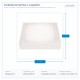 ПОВЪРХНОСТНО LED СВЕТИЛО SLIM 120X120 6W 4000K БЯЛО ПОВЪРХНОСТНО LED СВЕТИЛО SLIM 120X120 6W 4000K БЯЛО