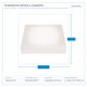 ПРОФЕСИОНАЛНО LED ПАНЕЛНО ОСВЕТЛЕНИЕ 170X170 12W 4000K БЯЛО