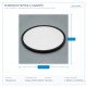 ПОВЪРХНОСТНО LED ТЯЛО SLIM Φ50 42W 3CCT ЧЕРНО
