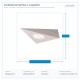ПОВЪРХНОСТНО LED СВЕТИЛО SLIM 124X40 2W 3000K БЯЛО