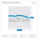 LED ЛЕНТА ГЪВКАВА 5M 10W 24V 3000K IP20 PRO LED ЛЕНТА ГЪВКАВА 5M 10W 24V 3000K IP20 PRO
