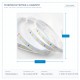 LED ЛЕНТА 5M 10W 24V 3000K IP68 PRO LED ЛЕНТА 5M 10W 24V 3000K IP68 PRO