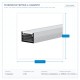 PROFILE EXTERNAL SINGLE 2000*14,5*8,8 90° VALUE 145-70928 PROFILE EXTERNAL SINGLE 2000*14,5*8,8 90° VALUE 145-70928