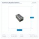 ЗАХРАНВАНЕ ЗА LED ЛЕНТА 12V DC 10W IP20 ЗАХРАНВАНЕ ЗА LED ЛЕНТА 12V DC 10W IP20
