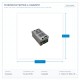 ЗАХРАНВАНЕ МЕТАЛНО ЗА LED ЛЕНТА 12V DC 15W IP20 ЗАХРАНВАНЕ МЕТАЛНО ЗА LED ЛЕНТА 12V DC 15W IP20