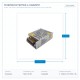 ЗАХРАНВАНЕ МЕТАЛНО ЗА LED ЛЕНТА 12V DC 40W IP20