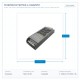ЗАХРАНВАНЕ МЕТАЛНО СЛИМ ЗА LED ЛЕНТА 12V DC 100W IP20 PRO