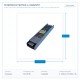 ЗАХРАНВАНЕ МЕТАЛНО СЛИМ ЗА LED ЛЕНТА 12V DC 350W IP20 PRO
