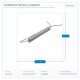 ЗАХРАНВАНЕ МЕТАЛНО MINI ЗА LED ЛЕНТА 24V DC 18W IP20 ЗАХРАНВАНЕ МЕТАЛНО MINI ЗА LED ЛЕНТА 24V DC 18W IP20