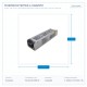 ЗАХРАНВАНЕ МЕТАЛНО СЛИМ ЗА LED ЛЕНТА 24V DC 120W IP20