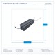 ЗАХРАНВАНЕ МЕТАЛНО ЗА LED ЛЕНТА 24V DC 150W IP67 ЗАХРАНВАНЕ МЕТАЛНО ЗА LED ЛЕНТА 24V DC 150W IP67